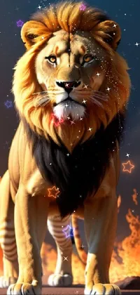 Roar Felidae Lion Live Wallpaper