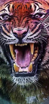 Roar Photograph Facial Expression Live Wallpaper