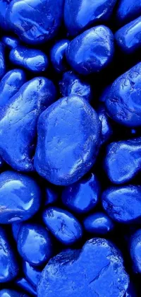 Rock Blue Electric Blue Live Wallpaper