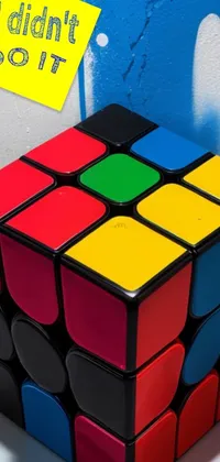 Rubik's Cube Rectangle Toy Live Wallpaper