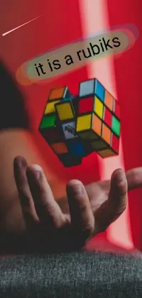 Rubik's Cube Toy Finger Live Wallpaper
