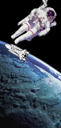 Satellite World Space Station Live Wallpaper