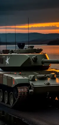 Self-propelled Artillery Sky Tank Live Wallpaper