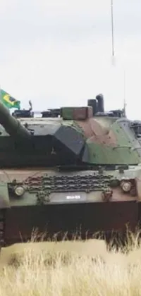 Self-propelled Artillery Tank Combat Vehicle Live Wallpaper