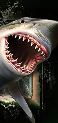 Shark Head Jaw Live Wallpaper