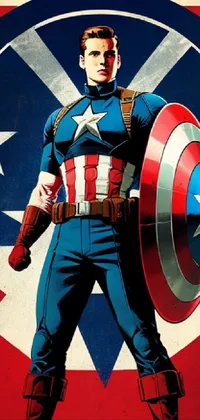 Shield Captain America Sleeve Live Wallpaper