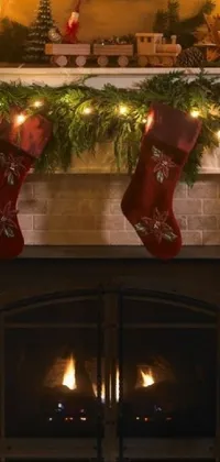 Shoe Light Christmas Ornament Live Wallpaper