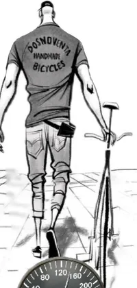 Shorts Bicycle Tire Leg Live Wallpaper