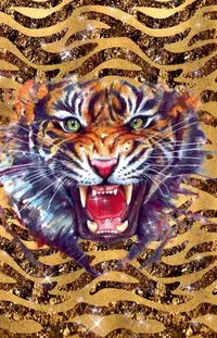 Siberian Tiger Felidae Liquid Live Wallpaper