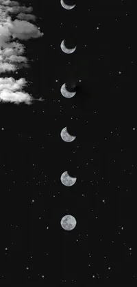 Sky Art Moon Live Wallpaper