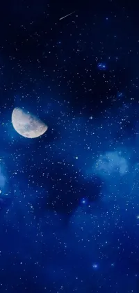 This captivating live phone wallpaper transports you into the depths of space's mesmerizing beauty