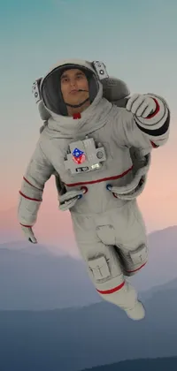 Sky Astronaut Glove Live Wallpaper
