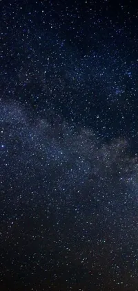 Transform your phone screen into a breathtaking night sky with this stunning live wallpaper