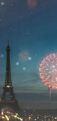 Sky Atmosphere Fireworks Live Wallpaper