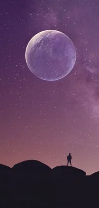 Sky Atmosphere Moon Live Wallpaper