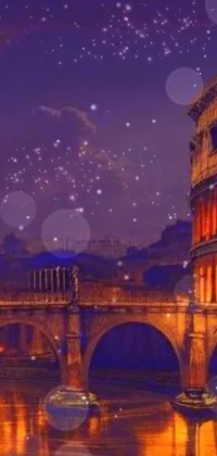 Experience the magnificence of ancient Rome with this stunning phone live wallpaper
