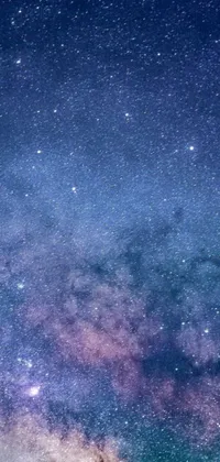 Bring the stunning beauty of the night sky to your phone's background with this live wallpaper