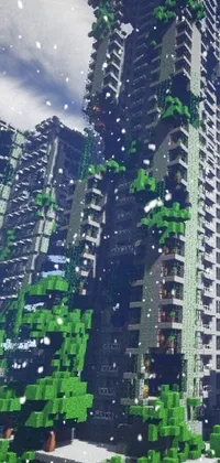 Sky Building City Live Wallpaper