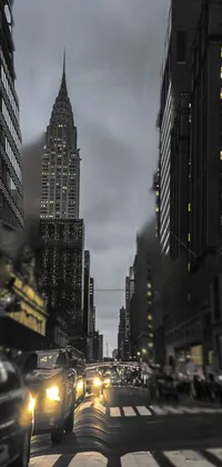Sky Building Cloud Live Wallpaper