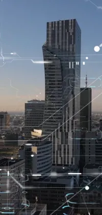 Sky Building Skyscraper Live Wallpaper