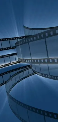 Add a touch of Hollywood glamour to your phone with this film strip live wallpaper