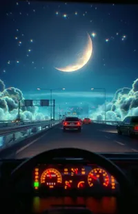 Sky Car Atmosphere Live Wallpaper