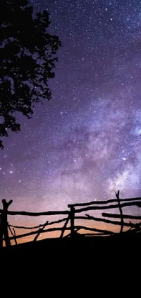 Get lost gazing at the stunning night sky on your phone when using our Live Phone Wallpaper