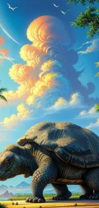 Sky Cloud Ecoregion Live Wallpaper