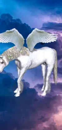 Sky Cloud Mythical Creature Live Wallpaper
