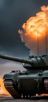 Sky Cloud Self-propelled Artillery Live Wallpaper