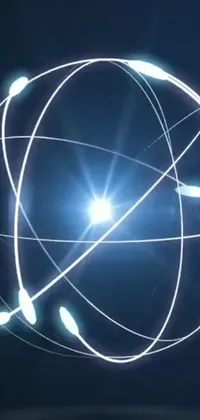 Looking for a futuristic live wallpaper for your phone? Check out this dynamic selection featuring a ball of light, hologram, earth orbit, electrical arcs, mobius, network of connections, or a galaxy