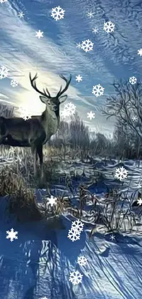 Sky Elk Light Live Wallpaper
