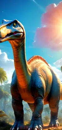 Sky Extinction Dinosaur Live Wallpaper