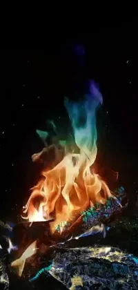 Sky Fire Flame Live Wallpaper