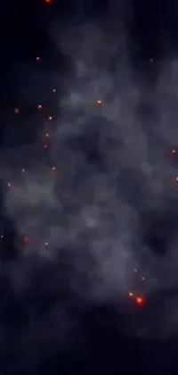 Sky Fireworks Cloud Live Wallpaper