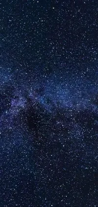 This night sky live wallpaper features a beautiful arrangement of stars and space art