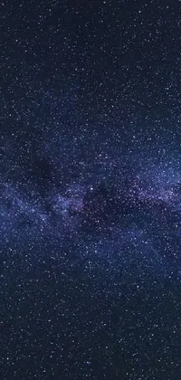 Immerse yourself in the stunning beauty of the night sky with this live phone wallpaper
