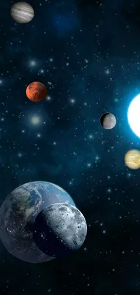 Sky Light Art Live Wallpaper