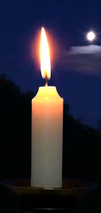 Sky Light Candle Live Wallpaper