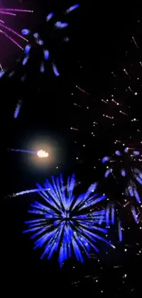 Sky Light Fireworks Live Wallpaper