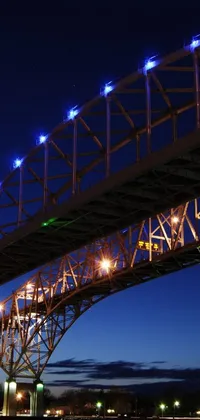 Sky Light Girder Bridge Live Wallpaper