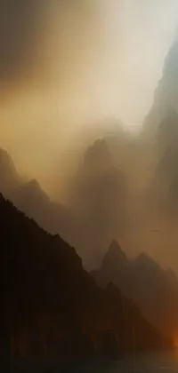 Sky Mountain Atmosphere Live Wallpaper