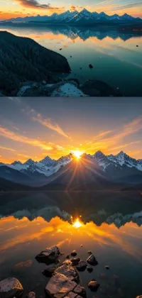 Sky Mountain Atmosphere Live Wallpaper
