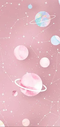 Sky Petal Pink Live Wallpaper