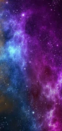 Looking for a mesmerizing live wallpaper for your phone? Immerse yourself in the beauty of outer space with this stunning galaxy-themed wallpaper