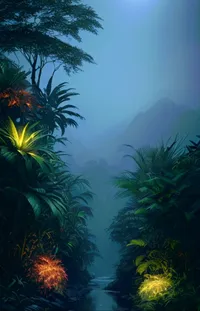 Sky Plant Water Live Wallpaper