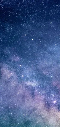 Experience the beauty of the night sky with this stunning phone live wallpaper