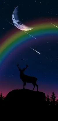 Sky Rainbow Atmosphere Live Wallpaper