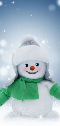 Sky Snow Winter Live Wallpaper