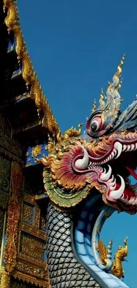 Sky Temple Chinese Architecture Live Wallpaper